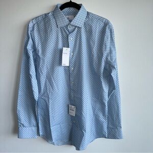 Nordstrom Light Blue Button Down Shirt 15.5